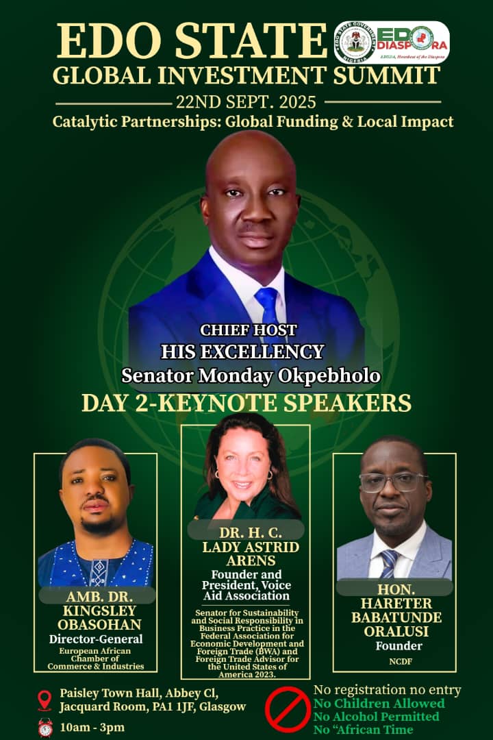 Edo State Keynote Speakers